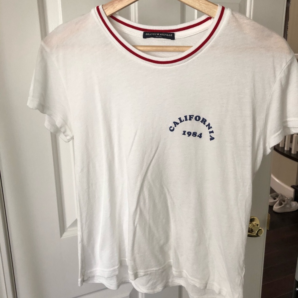 Brandy Melville CA 1984 t-shirt